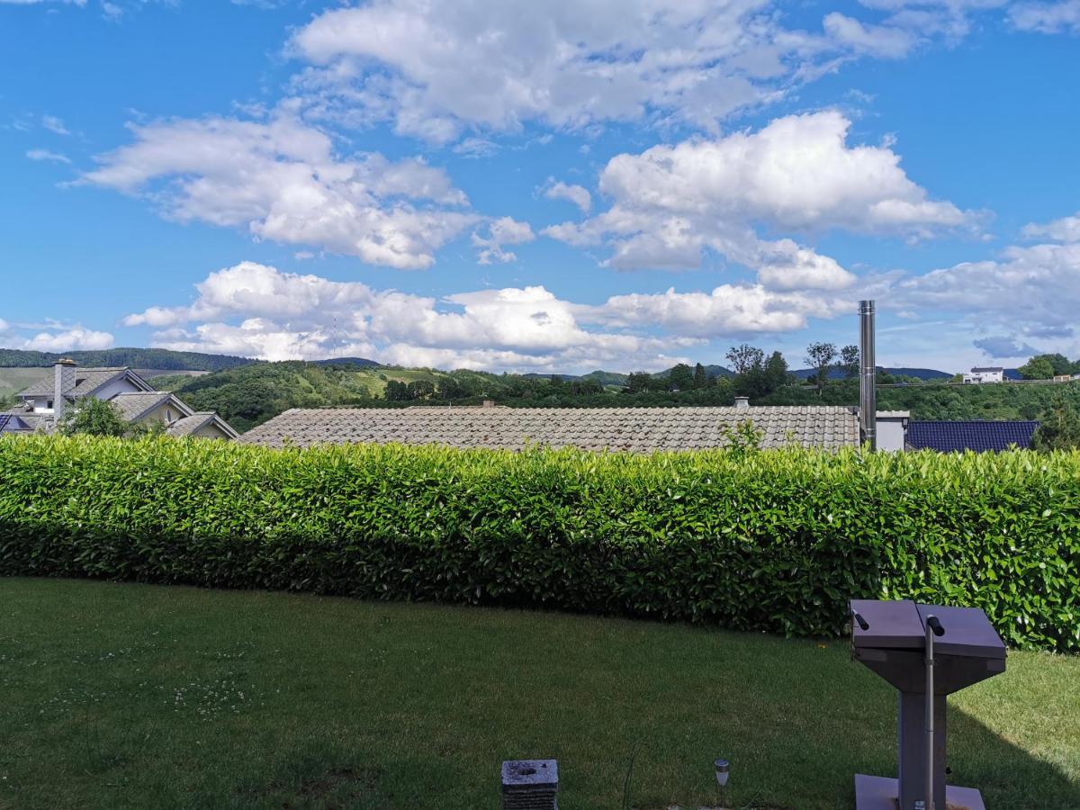 Gemütliche 90 qm Wohnung in Saarburg, zentral gelegen, Garten mit Aussicht, separater Eingang Exterior foto