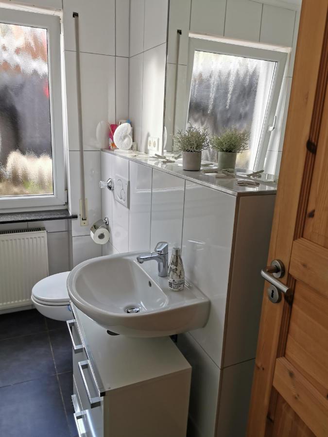 Gemütliche 90 qm Wohnung in Saarburg, zentral gelegen, Garten mit Aussicht, separater Eingang Exterior foto
